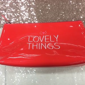 Beautiful large Happy Jackson cosmetic/makeup bag.